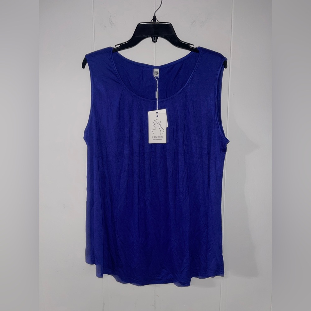 Diliuxing Short Sleeved Tank Top Size 2XL